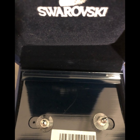 *NWT* Swarovski Crystal Pave Ball Drop Earrings - Picture 6 of 6